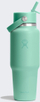 Shishe uji Hydro Flask Wide Flex Straw, 32oz, inoks, ngjyrë Mermaid Green