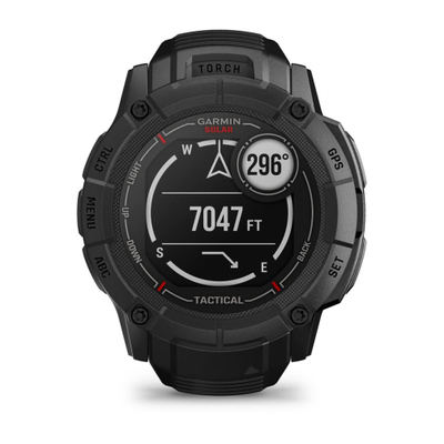 Orë sportive Garmin Instinct 2X Solar Tactical, GPS, karikim solar, e zezë