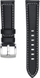 Rrip ore ASUS VivoWatch 5, lëkurë, vihet kollaj, i zi me qepje të bardha