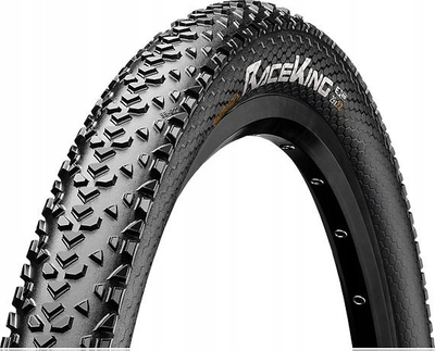 Gomë mali Continental Race King për biçikletë, 50-622, rigid, me vija reflektuese, e zezë
