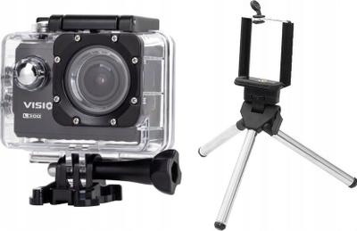 Kamerë aksioni Kruger &amp; Matz Vision L300, 4K, Wi‑Fi, e zezë