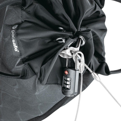 Портабилна касофер Pacsafe Travelsafe GII, за таблет до 10\", со TSA катанец, сива