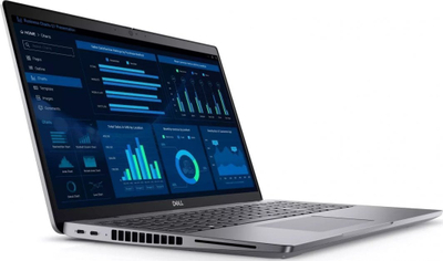 Laptop Dell Precision 5680, 15.6", Intel Core i7-13700H, 16 GB RAM, 512 GB SSD, NVIDIA Quadro RTX A1000, gri