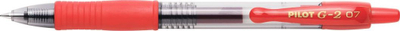 Stilolaps xhel Pilot G-2, 0.7mm, i kuq