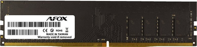 Memorie AFOX DDR4, 16 GB, 2400 MHz, CL17, AFLD416EH2P