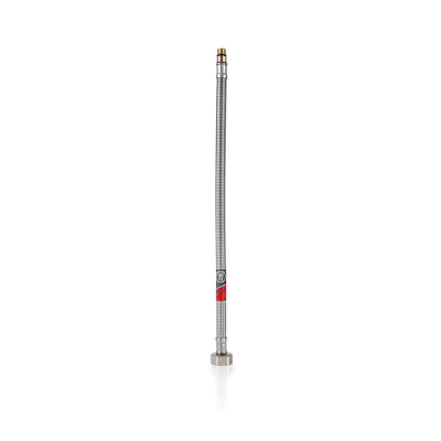 Zorrë lidhëse Tucai Flexible Hose, 35cm PEX, M10 x 1/2", inox