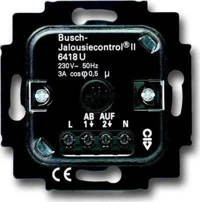 Njësi bazë për roleta ABB Busch Jaeger Blinds Control 2CKA006410A0375, për motor roletash, pa dirigjues neutral