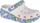 Sandale fëmijësh Crocs Cutie Crush Butterfly Kids Clog 208298-94S, Croslite, vajza, të bardha shumëngjyrëshe