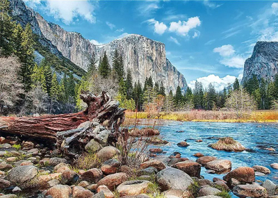 Puzzle TREFL Yosemite National Park, 500 copa, 48x34cm, shumëngjyrësh