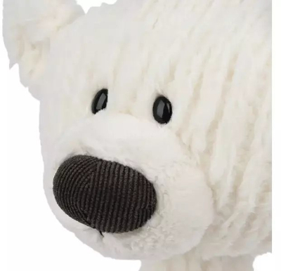 Lodër pelushi Gund Toothpick Bear, 38 cm, e bardhë
