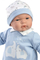 Kukull bebe Llorens Baby Doll Joel, 38 cm, trup pambuku, për fëmijë mbi 3 vjeç