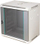 Kabinet rrjeti ALANTEC SW-18U-600-450-N-DSJ-OP-RP-B-S, 18U, 19", gri