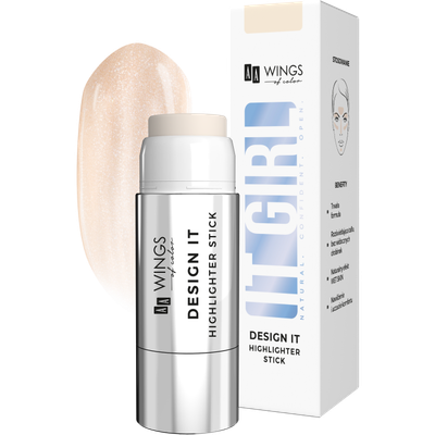 Shkëlqyes AA Wings of Color It Girl Design It, 02 Champagne, 5g