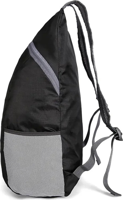 Çantë shpine BQ70, palosëse, 20L, e zezë