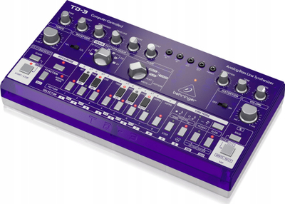 Sintetizator bass Behringer TD-3-GP, analog, me sekuencer, lejla