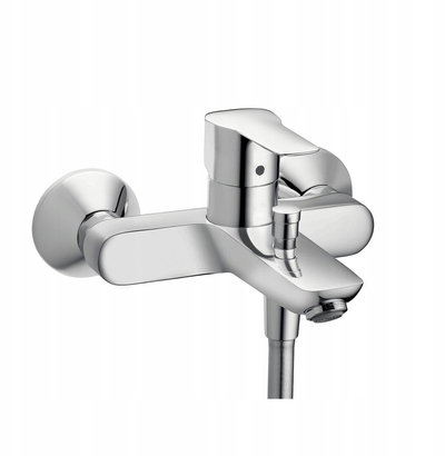Батерија за када Hansgrohe MySport 71242000, за туш и када, хром