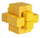 Box Iq Test Wooden Puzzles Yellow - Fridolin