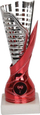 Kupë trofe Tryumf W1791, 26 cm, argjend me të kuqe