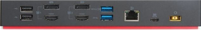 Dock station Lenovo ThinkPad Hybrid Dock USB-C (40AF0135IT), 2x DisplayPort, 2x HDMI, 3x USB 3.0, i zi