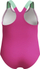 Kostum noti për goca të vogla Infant Girls Learn to Swim, me print, rozë