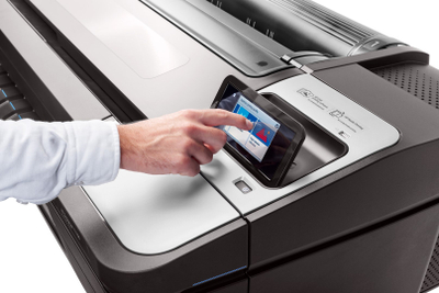Плотер HP DesignJet T1700 44", Adobe PDF, бел