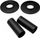 Set maskues për radiator Invena Black Concealing, rozeta çelik inox, i zi