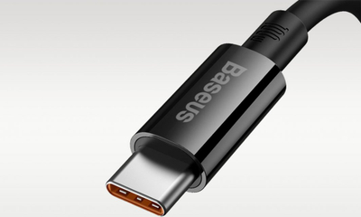 Kabllo USB Baseus P10320102114-00, USB-A me USB-C, 1 m, 100 W, e zezë