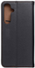 Këllëf telefoni Forcell Smart Pro për Samsung Galaxy A55 5G, lëkurë, me magnet, i zi