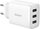Karikues Baseus, 3xUSB-A, 17W, i bardhë