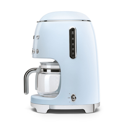 Makinë kafeje SMEG 50's Style DCF02PBEU, 1050 W, 1.4L, e kaltër pastel
