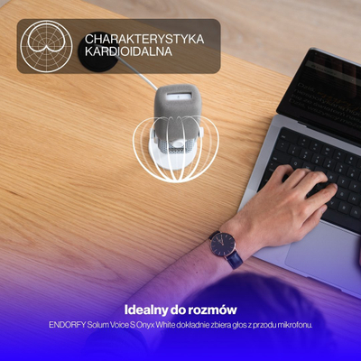 Mикрофон студио ENDORFY EY1B015, USB, кардиоиден, црн