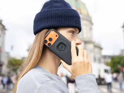 Futrollë telefoni Quad Lock MAG Case, për iPhone 17 Air 6.5", mbrojtëse, e zezë