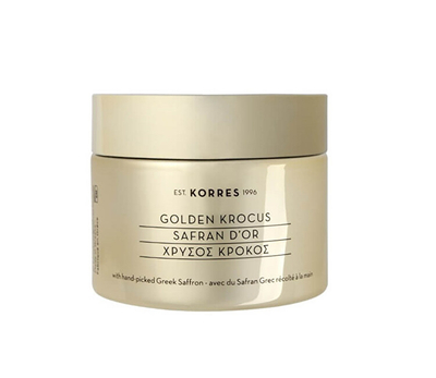 Krem për fytyrë Korres Golden Krocus (Hydra-Filler Plumping Cream), 50 ml
