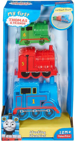 Lodër tren Thomas and Friends Stacking Steamies, set grumbullimi, shumëngjyrësh