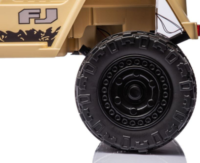 Makina elektrike për fëmijë Lean Toys Toyota FJ, 4x4, me telekomandë, kaki