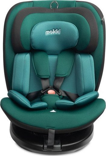 Sedilje auto Coccolle Mokki i-Size Emerald, 40-150 cm, rrotullim 360°, jeshile