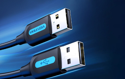 Kabllo zgjatëse USB Vention, USB 2.0, 5m, e zezë