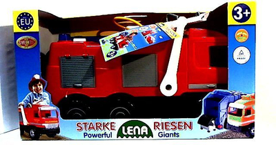 Lodër Lena Fire Department, 64cm, e kuqe