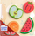 Set lojrash me prere Daffi Fruits Chef, druri, për kalamaj