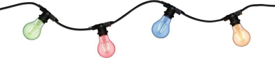 Dritë varëse dekorative Paulmann House String Lights, për jashtë, kabëll i zi