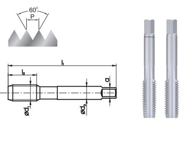 Set çeke dore FANAR, M12x1.5, 2 copë, argjendt