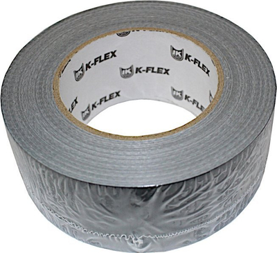 Лента самолеплива од текстил K FLEX Cloth Duct, 50 mm, 50 m, сребрена