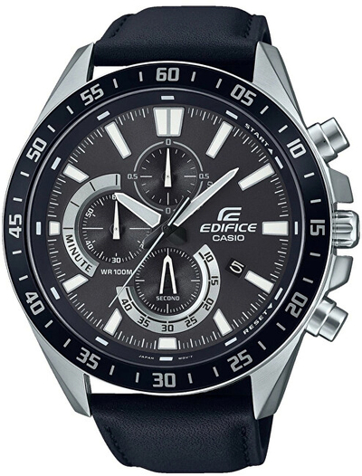 Orë dore për meshkuj Casio Edifice EFV-620L-1AVUEF, e zezë