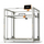Printer 3D Elegoo OrangeStorm Giga, FDM industrial, volum 800 × 800 × 1000 mm, gri portokalli