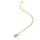 Qafore për femra Hot Diamonds Jac Jossa Hope DP903, 40 cm, e artë