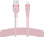Kabllo USB Belkin, USB-A - Lightning, 3 m, rozë 