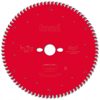 Teh sharre Freud FR26H001M, 260mm, 80 dhomëza, për HPL