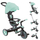 Трицикл за деца Explorer Trike 4in1 634-206, мултифункционален, син