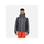 Јакна за скијање Rossignol Velika Hooded Jacket, Primaloft Black, водоотпорна, темно сива портокалова