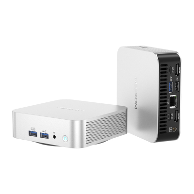 Mini PC GEEKOM A6, Ryzen 7 6800, 16GB RAM, 1TB SSD, argjendtë